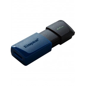 Kingston DTXM-64GB 64GB USB3.2 Gen 1 DataTraveler Exodia M (Black + Blue) Flash Bellek