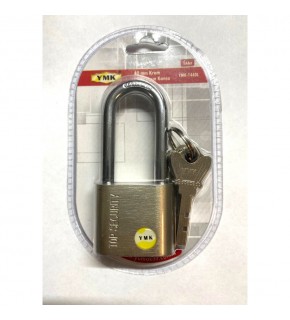 YMK-1440L 40mm krom asma kilit uzun kanca